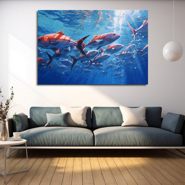 Fish Shoal Painting